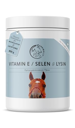 Annimally Selen, Vitamin E, Lysin Pulver für Pferde